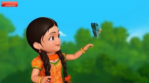 Telugu Rhymes for Children | Snake, Butterfly & Janma Bhoomi | Infobells