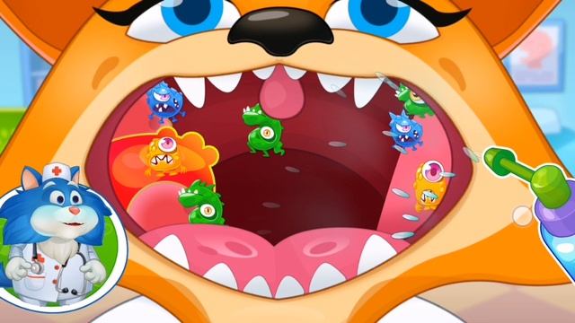 Мультфильм Игра для малышей Котик !