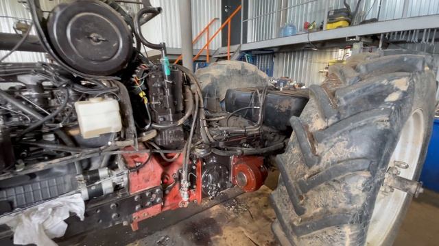 Как превратить Беларус 1221.3 в черепаху? Установка механического ходоуменьшителя смотреть онлайн