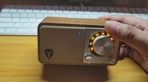 Sangean Mozart 2021 Master M1 Retro Portable Mini Wireless Bluetooth speaker with FM Radio