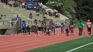 10yr Kayla Ward 8.13s 50m Heat 1 Dekalb County Rec Championship 2019