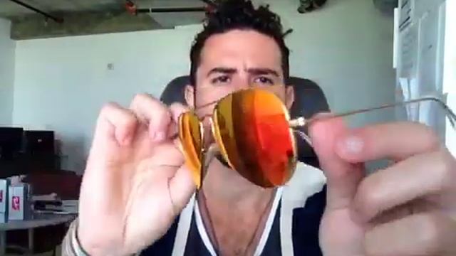 Ray-Ban RB3025 112/69 Aviators - Brown / Orange / Pink Flash Lenses Review смотреть онлайн