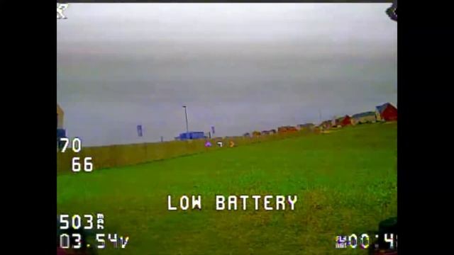 Crux 3 18650 1s, Test Flight in 24mph wind