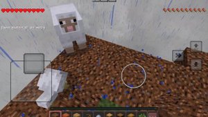 Один блок в minecraft