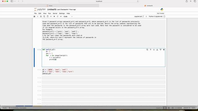 Atlassian|Python Data Engineer Interview preparation|Find Last Used Indices in Python Arrays