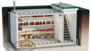 Пластиковый погреб Титан Фермер 90 2000х2000х2000 [купить на официальном сайте www.titan-plastik.ru]