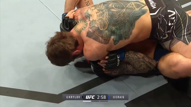 u.f.c Full fight Paul craig vs Nikita krylof  U.F.C LONDON
