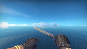 Classic Knife Blue Steel | CSGO Skin Showcase