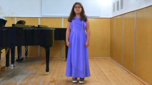 А. Даргомыжский - "Колыбельная песня",  слова народные. Исп. Яна Арутюнян.