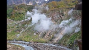 Долина гейзеров на Камчатке. Valley of geysers in Kamchatka