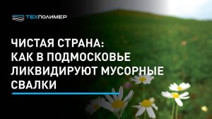 Чистая страна: как в Подмосковье ликвидируют мусорные свалки