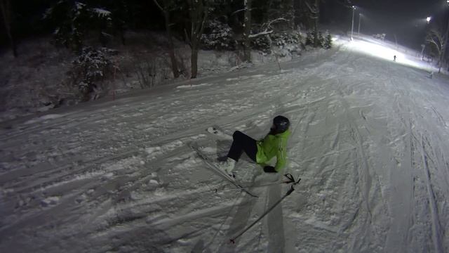 Первое падение на лыжах смотреть онлайн