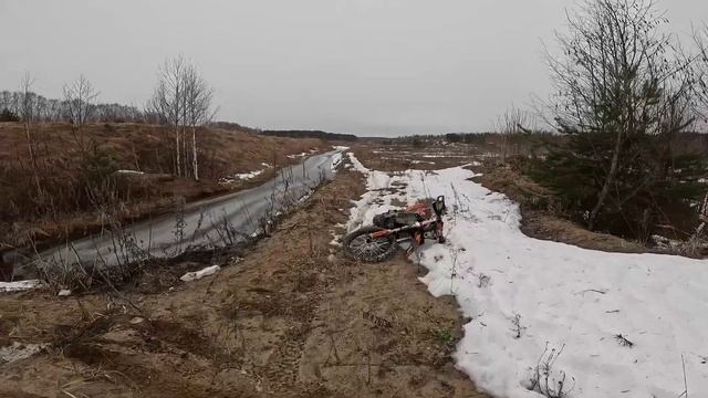 Я ломал стекло / Правильная обкатка мотоцикла / Открытие мотосезона 2024 / Эндуро Котлас / YAMAHA