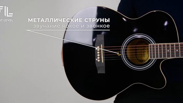 Обзор гитары Elitaro 4010 Bk / Ozon