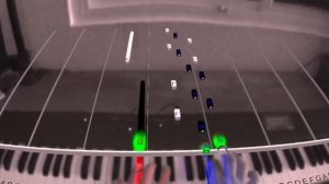 PianoVision: An Oculus AR Passthrough Piano learning App