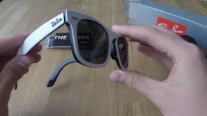 Очки Ray-Ban Wayfarer RB 2140 956 видео обзор