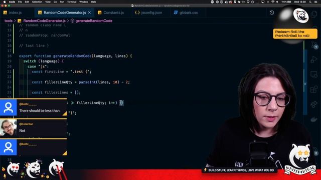 I built a random JavaScript generator and it was hilarious