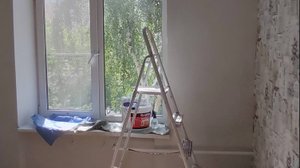 Косметический ремонт кухни в сталинке 9 кв.м.