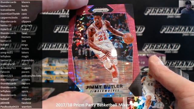 2017/18 Prizm Party Basketball Mixer #23 ~ 8/23/18