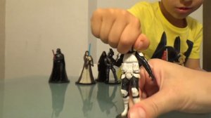 Распаковка Звездных Воинов! Star Wars the last Jedi characters !