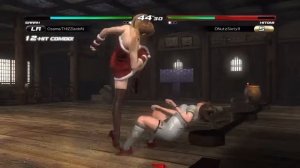 DOA5LR Hitomi(Me) vs Sarah(OsamaTHIZZladeN) *Triple Match*