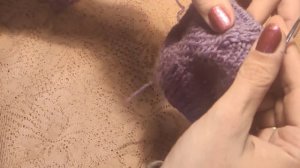 МК по вязанию тапочек. 1 Часть.