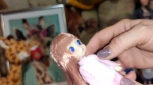 микро распаковка, куколка и чуть жирафов