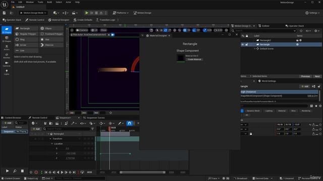 14 - Looping the animation. MOTION DESIGN Unreal Engine 5.4 with Raffi Bedross