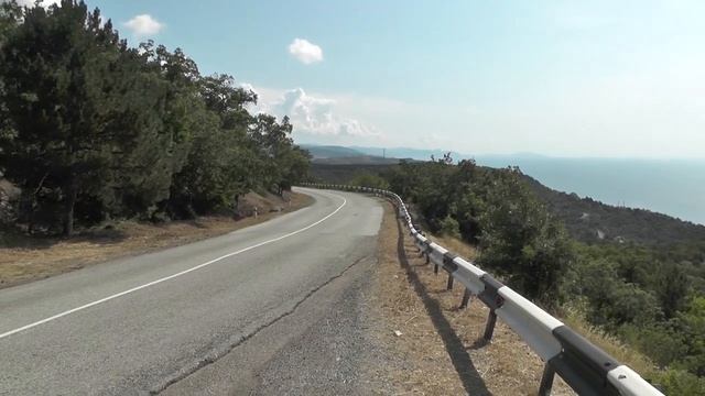 Алушта - Судак. Серпантин