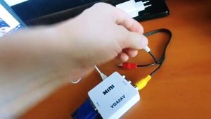Обзор и инструкция конвертер vga на av rca