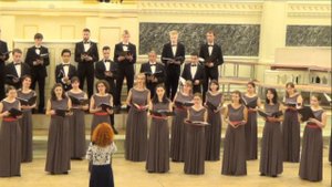 Чайковский "Неаполитанская песенка", аранжировка Серкова, исп. хор ЛЭТИ