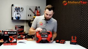 Einhell PRESSITO PXC - Compresor hibrid, acumulatori 18 V, - Ah - Prezentare&Test in sarcina