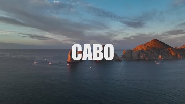 CABO SAN LUCAS, MEXICO | 4K (UHD) Cinematic Drone Footage - Ambient Electronic Upbeat Music