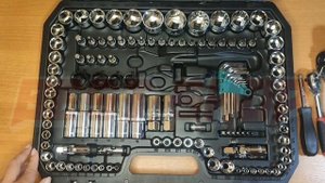 Обзор набора инструментов 150 предметов