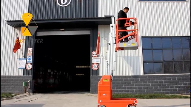 China Daxlifter Self Propelled Aluminum Aerial Work Platform смотреть онлайн
