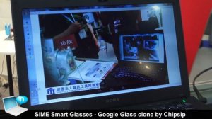 SiME Smart Glasses Google Glass clone with Android by Chipsip