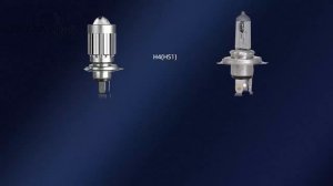 RV10 Dual Colors Bi Lens LED Headlight Bulbs for Motorcycle H4 Ba20d #CNSUNNYLIGHT AUTO LIGHTING