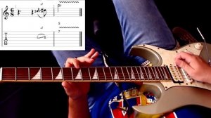 Texas Blues. Красивый заходной lick всего из 2 нот!!!