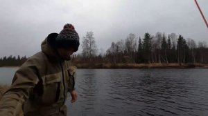 Я в шоке. Три разные рыбы клюнули на одну мушку #нахлыст #рыбалка #нахлыстовыемушки