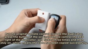 How to copy a FAAC XT4 RC 433.92mhz with YET019-D4