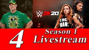 Соревновательный стрим by Captain Miller (WWE 2K20) №4 [SEASON 1]