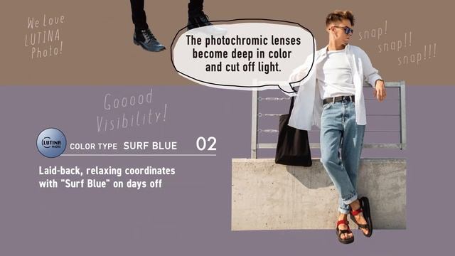 LUTINA PHOTOCHROMIC Promotion movie смотреть онлайн
