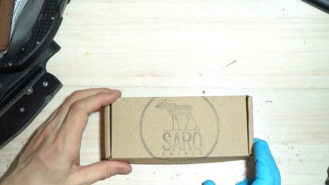 Распаковка и первое мнение. SARO СКЛАДНОЙ НОЖ WILD WEST и Авиационный сталь ELMAX, карбон