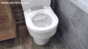 Напольный безободковый унитаз Jacob Delafon Odeon Rive Gauche, UJT102-00/ETT212-00/E24891-00