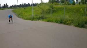1 этап открытого летнего Кубка г Кирова по лыжероллерам Шамов SHAMOV