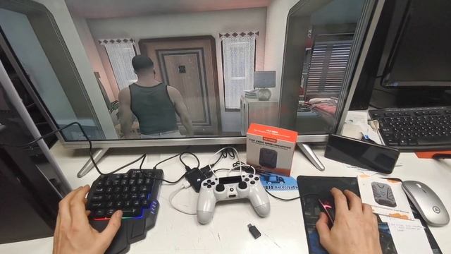 Обзор и инструкция конвертер для подключения клавиатуры и мыши к ps3 4 5 Xbox one serias s x смотреть онлайн