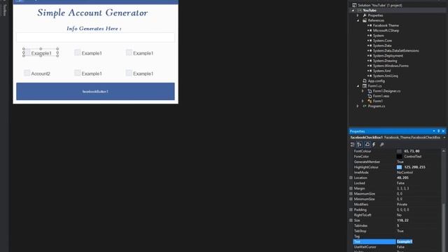 How To Create Account Generator in C# смотреть онлайн