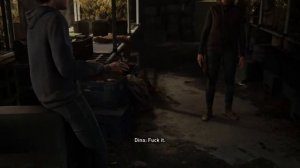 Ellie and Dina exploring Eugene's place, smoke some weed The Last of Us Part 2