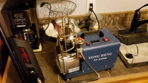 My new Yong Heng 4500 psi air compressor
