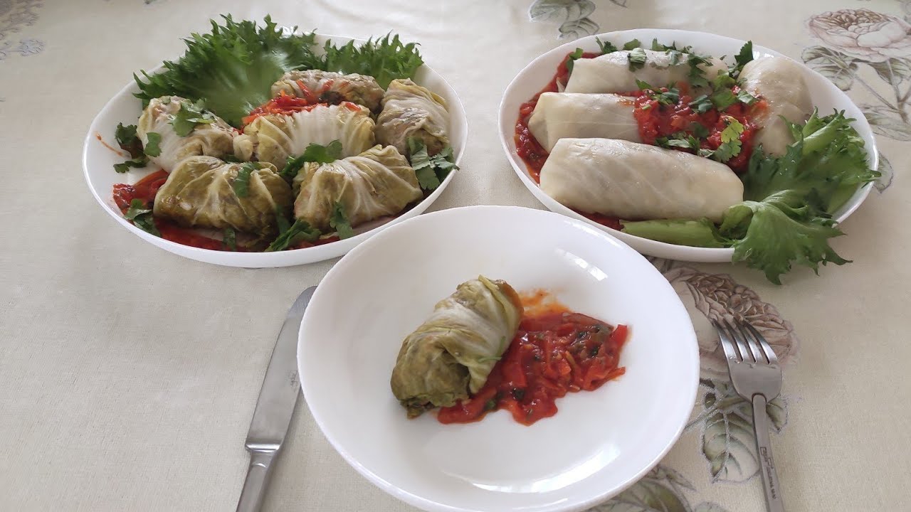 Голубцы из пекинской и белокачанной капусты! Так вы ещё не готовили!